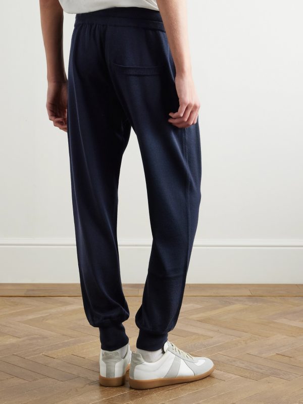Logo-Appliquèd Wool Sweatpants - BK