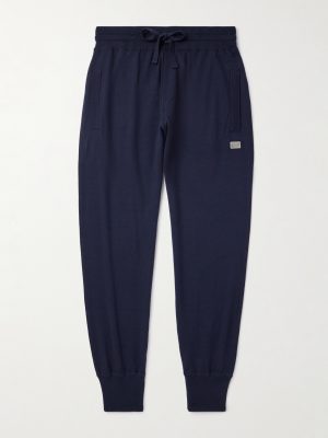 Logo-Appliquèd Wool Sweatpants