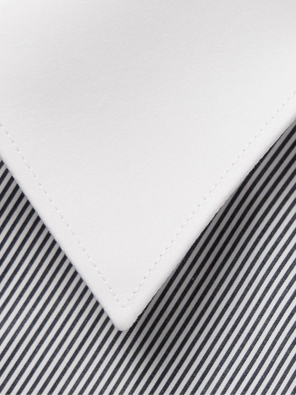 Martini Slim-Fit Striped Cotton-Poplin Shirt - CU Martini Slim-Fit Striped Cotton-Poplin Shirt - CU