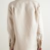 Camp-Collar Linen Shirt - BK Camp-Collar Linen Shirt - BK