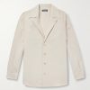 Camp-Collar Linen Shirt Camp-Collar Linen Shirt