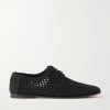 Crocheted Derby Shoes