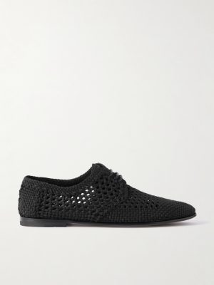 Crocheted Derby Shoes