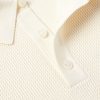 Ribbed Cotton Polo Shirt - CU Ribbed Cotton Polo Shirt - CU