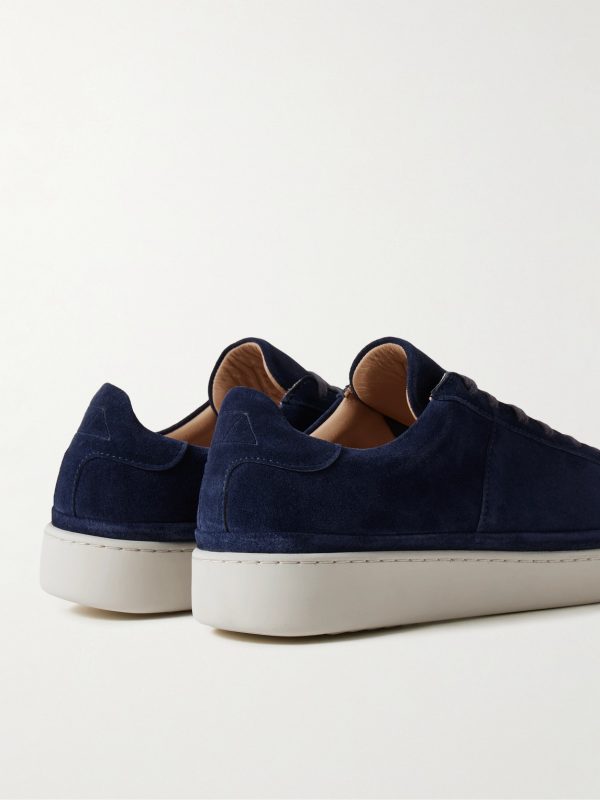 Waxed-Suede Sneakers - BK Waxed-Suede Sneakers - BK