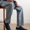 Waxed-Suede Sneakers - OU Waxed-Suede Sneakers - OU