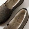 Shearling-Lined Suede-Trimmed Wool Loafers - CU