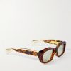 Corniche Square-Frame Tortoiseshell Acetate Sunglasses - FR