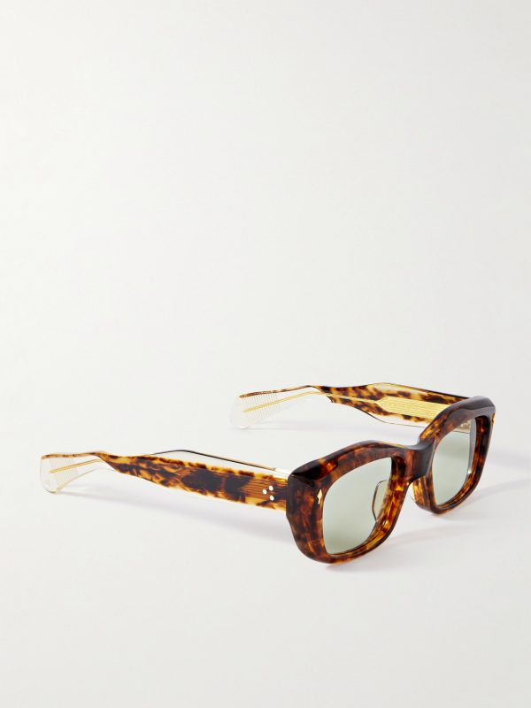 Corniche Square-Frame Tortoiseshell Acetate Sunglasses - FR