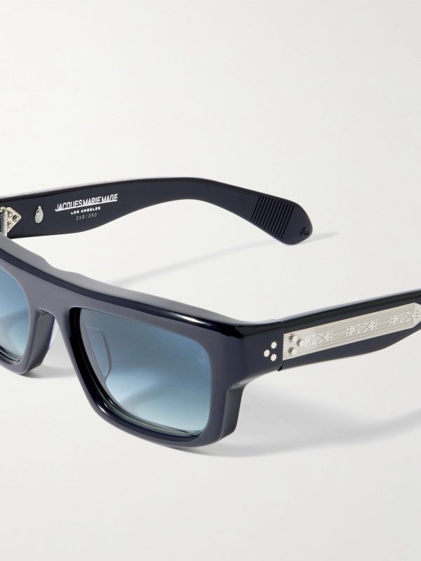 Cleavon Square-Frame Acetate Sunglasses - CU Cleavon Square-Frame Acetate Sunglasses - CU