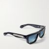 Cleavon Square-Frame Acetate Sunglasses - FR Cleavon Square-Frame Acetate Sunglasses - FR