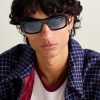 Cleavon Square-Frame Acetate Sunglasses - OU Cleavon Square-Frame Acetate Sunglasses - OU