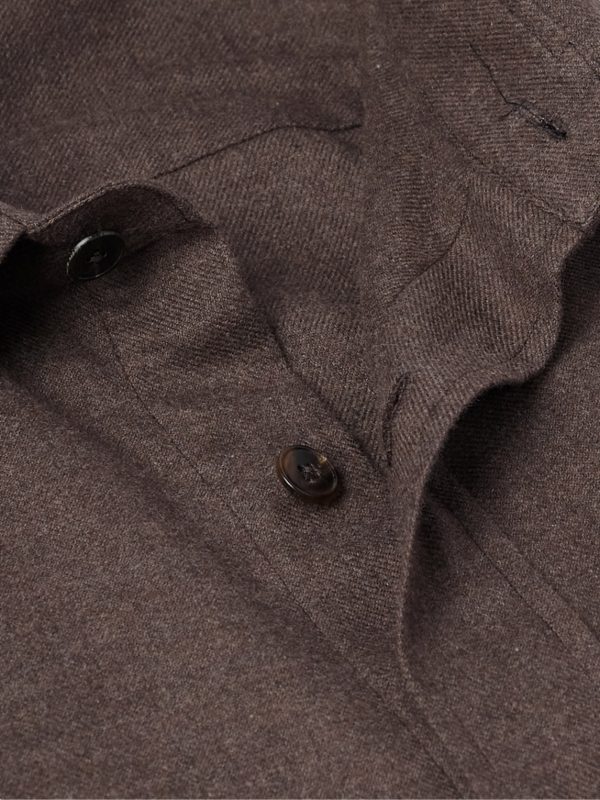 Brushed-Cotton Twill Shirt - CU Brushed-Cotton Twill Shirt - CU
