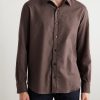 Brushed-Cotton Twill Shirt - FR Brushed-Cotton Twill Shirt - FR