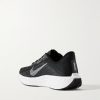 Pegasus Plus Canvas-Trimmed Flyknit Sneakers - BK