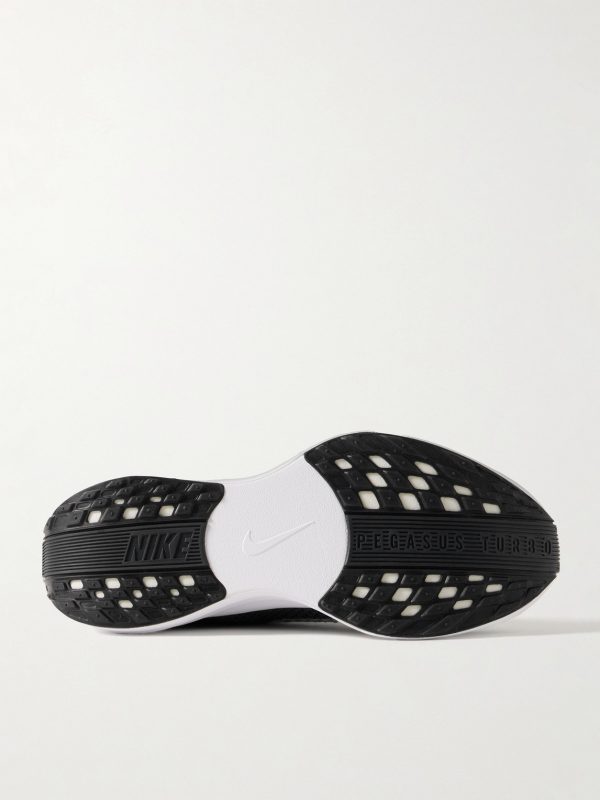 Pegasus Plus Canvas-Trimmed Flyknit Sneakers - E1