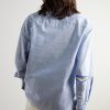 Starr Distressed Paint-Splattered Cotton Oxford Shirt - BK Starr Distressed Paint-Splattered Cotton Oxford Shirt - BK