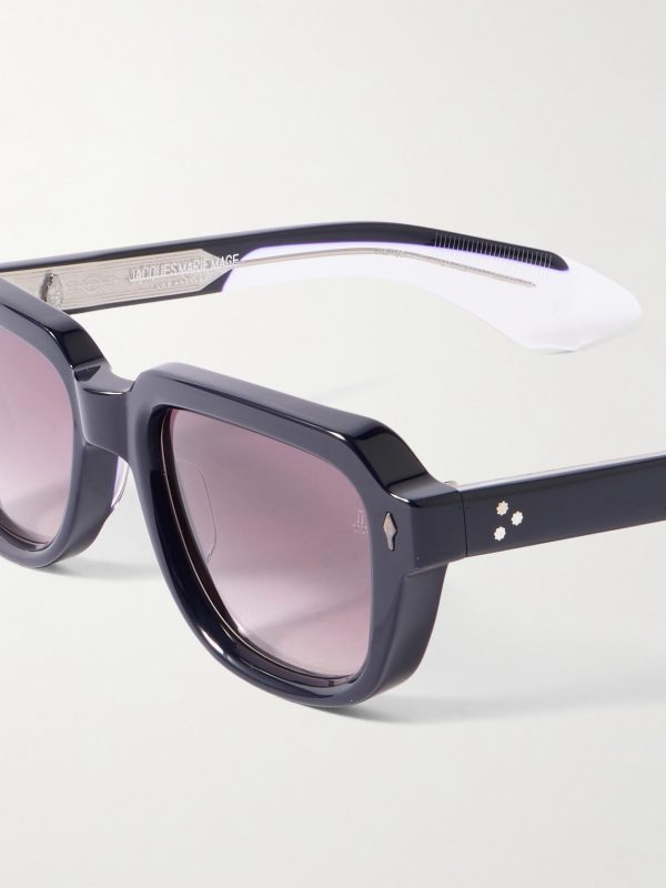 Taos Square-Frame Acetate Sunglasses - CU Taos Square-Frame Acetate Sunglasses - CU