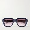 Taos Square-Frame Acetate Sunglasses Taos Square-Frame Acetate Sunglasses