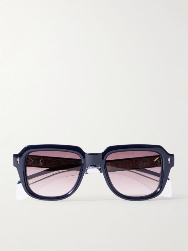 Taos Square-Frame Acetate Sunglasses Taos Square-Frame Acetate Sunglasses