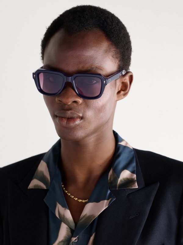 Taos Square-Frame Acetate Sunglasses - OU Taos Square-Frame Acetate Sunglasses - OU