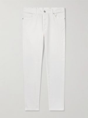Roccia Slim-Fit Straight-Leg Garment-Dyed Linen-Blend Trousers Roccia Slim-Fit Straight-Leg Garment-Dyed Linen-Blend Trousers