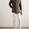 Roccia Slim-Fit Straight-Leg Garment-Dyed Linen-Blend Trousers - OU Roccia Slim-Fit Straight-Leg Garment-Dyed Linen-Blend Trousers - OU