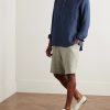 Oasi Linen Half-Placket Shirt - OU Oasi Linen Half-Placket Shirt - OU
