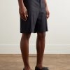 Straight-Leg Linen Shorts - FR Straight-Leg Linen Shorts - FR