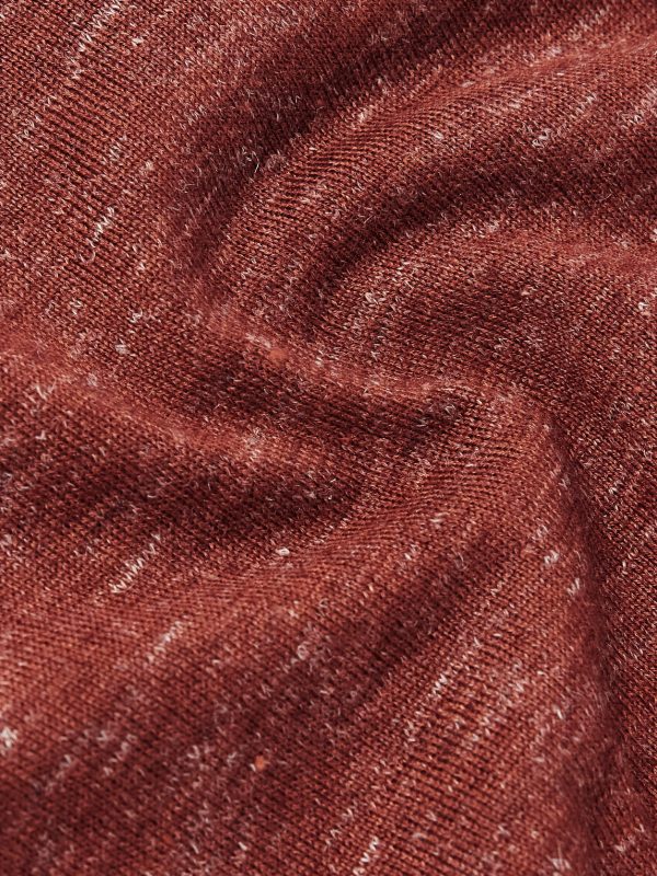 Mulberry Silk, Cashmere and Linen-Blend Sweater - CU Mulberry Silk, Cashmere and Linen-Blend Sweater - CU