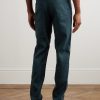 Roccia Slim-Fit Straight-Leg Garment-Dyed Linen-Blend Trousers - BK Roccia Slim-Fit Straight-Leg Garment-Dyed Linen-Blend Trousers - BK