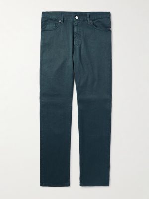 Roccia Slim-Fit Straight-Leg Garment-Dyed Linen-Blend Trousers Roccia Slim-Fit Straight-Leg Garment-Dyed Linen-Blend Trousers