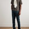 Roccia Slim-Fit Straight-Leg Garment-Dyed Linen-Blend Trousers - OU Roccia Slim-Fit Straight-Leg Garment-Dyed Linen-Blend Trousers - OU