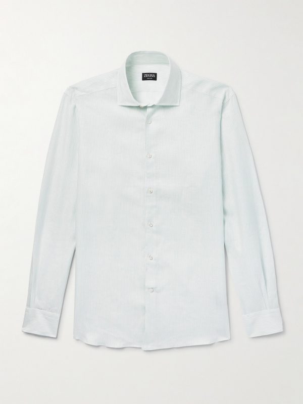 Oasi Striped Linen Shirt Oasi Striped Linen Shirt
