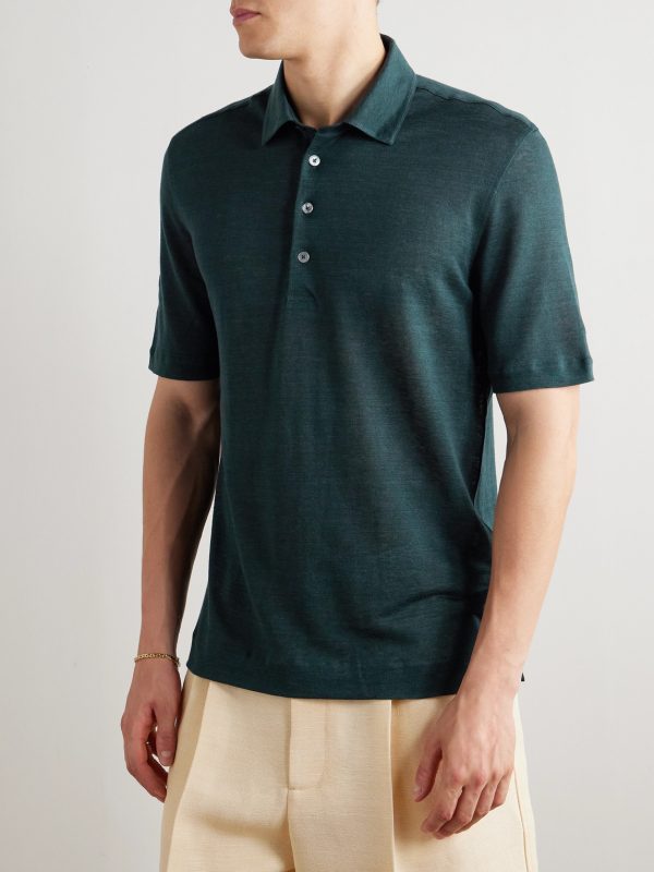 Oasi Linen Polo Shirt - FR Oasi Linen Polo Shirt - FR
