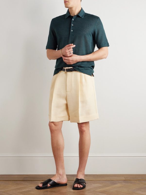 Oasi Linen Polo Shirt - OU Oasi Linen Polo Shirt - OU