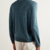 Mulberry Silk, Cashmere and Linen-Blend Sweater - BK