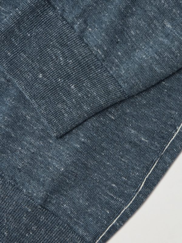 Mulberry Silk, Cashmere and Linen-Blend Sweater - CU