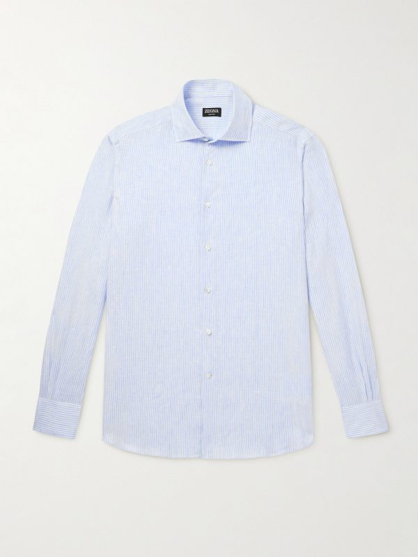 Oasi Striped Linen Shirt Oasi Striped Linen Shirt