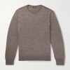 Mulberry Silk, Cashmere and Linen-Blend Sweater Mulberry Silk, Cashmere and Linen-Blend Sweater