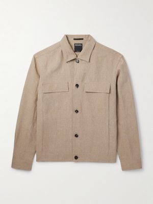 Linen Overshirt Linen Overshirt