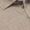 Linen Polo Shirt - CU Linen Polo Shirt - CU