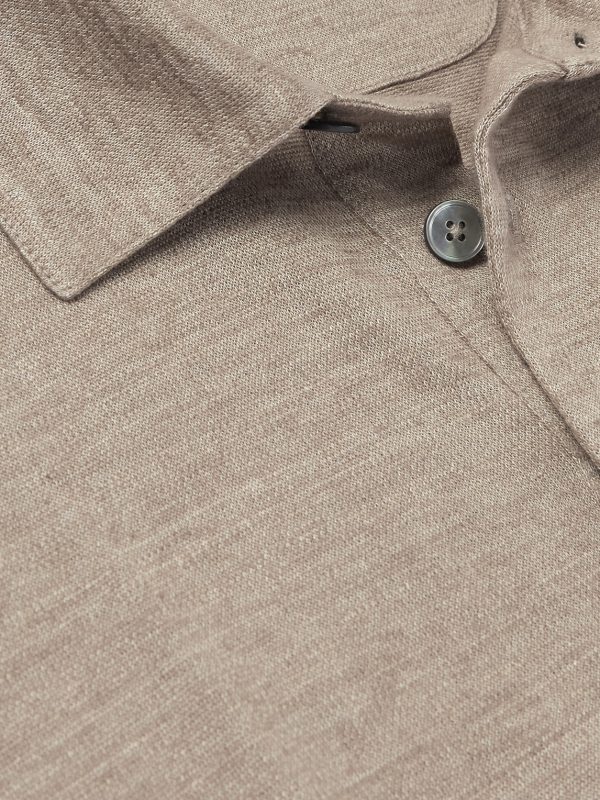 Linen Polo Shirt - CU Linen Polo Shirt - CU