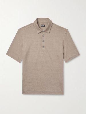 Linen Polo Shirt Linen Polo Shirt