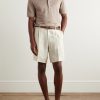 Linen Polo Shirt - OU Linen Polo Shirt - OU