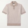 Silk, Cotton and Linen-Blend Polo Shirt Silk, Cotton and Linen-Blend Polo Shirt