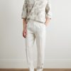Straight-Leg Pleated Linen-Twill Trousers - OU Straight-Leg Pleated Linen-Twill Trousers - OU