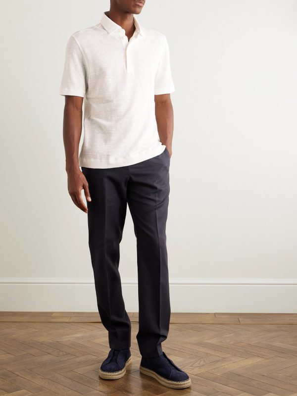 Oasi Linen Polo Shirt - OU Oasi Linen Polo Shirt - OU