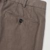 Slim-Fit Tapered Cotton and Linen-Blend Twill Trousers - CU Slim-Fit Tapered Cotton and Linen-Blend Twill Trousers - CU