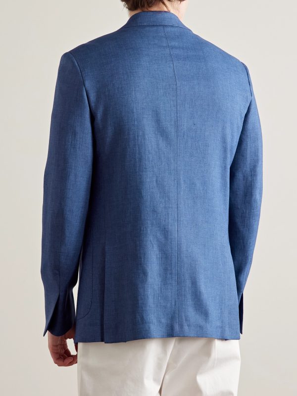 Oasi Linen Suit Jacket - BK Oasi Linen Suit Jacket - BK